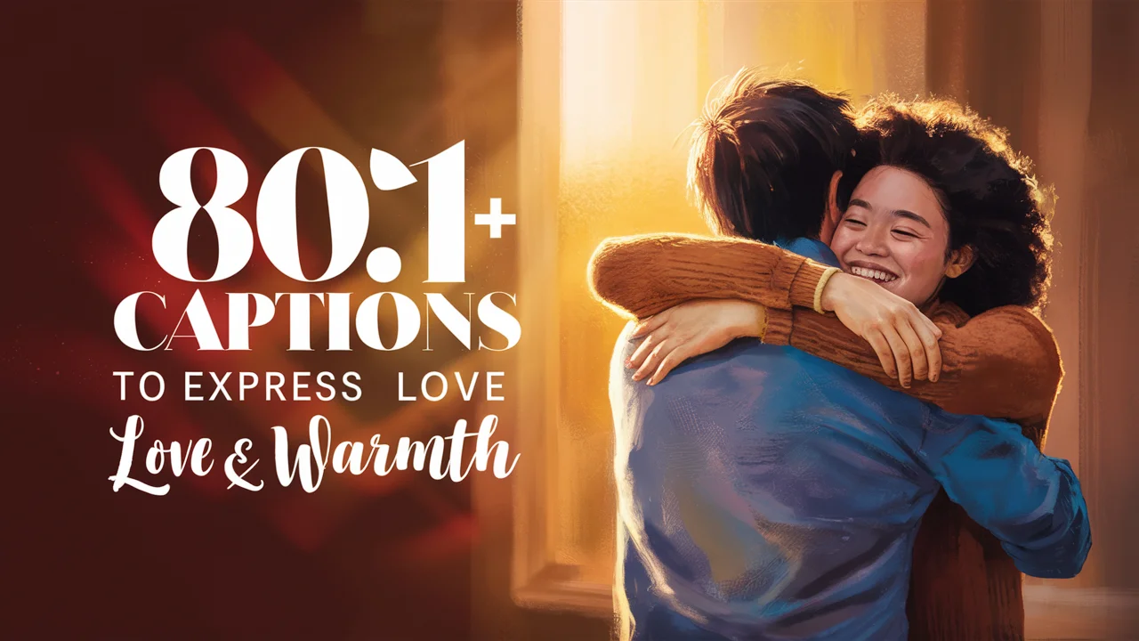 Hug Captions to Express Love & Warmth