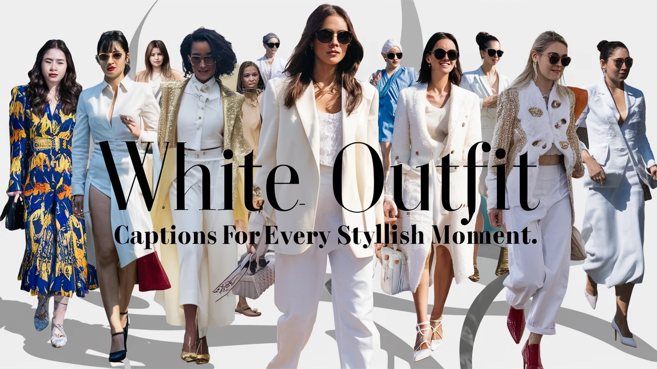 White Outfit Captions for Every Stylish Moment