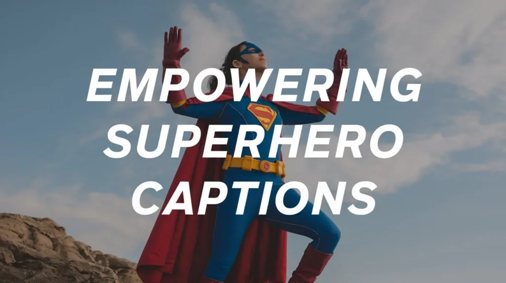 Empowering Superhero Captions