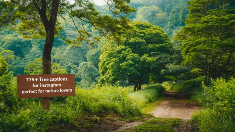 Tree Captions for Instagram Perfect for Nature Lovers