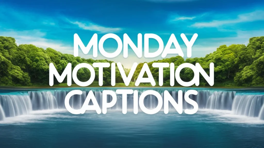 Monday Motivation Captions