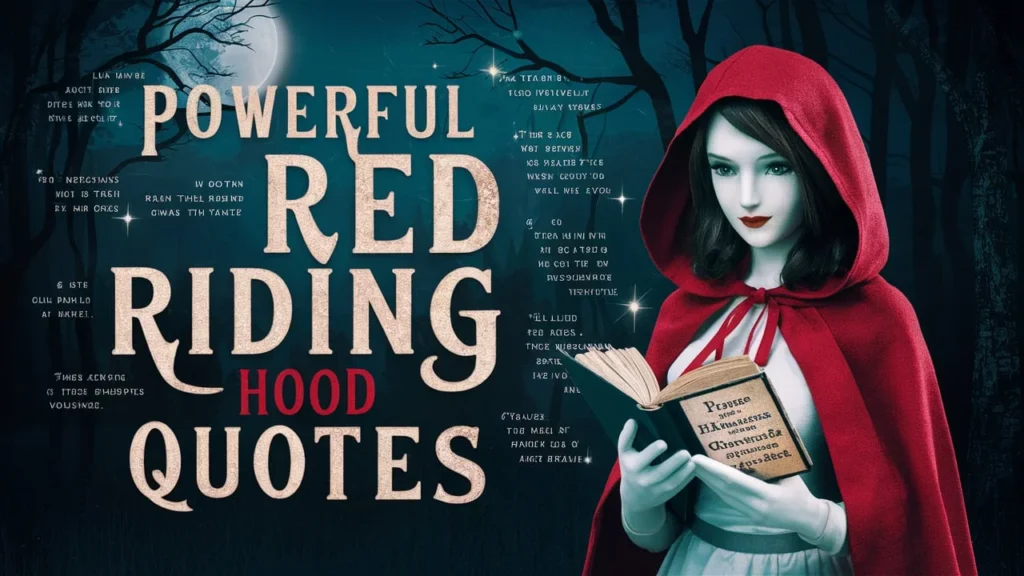 Powerful Red Riding Hood Quotes