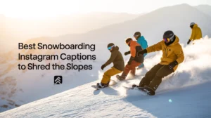 Best Snowboarding Instagram Captions to Shred the Slopes
