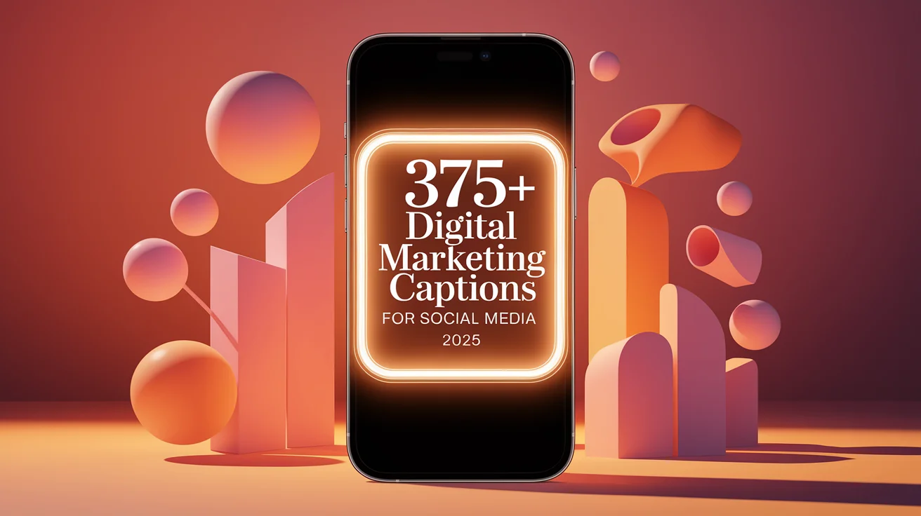 Digital Marketing Captions for Social Media
