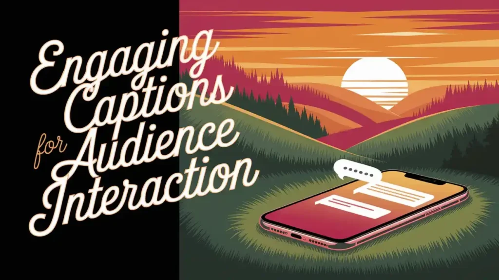 Engaging Captions for Audience Interaction
