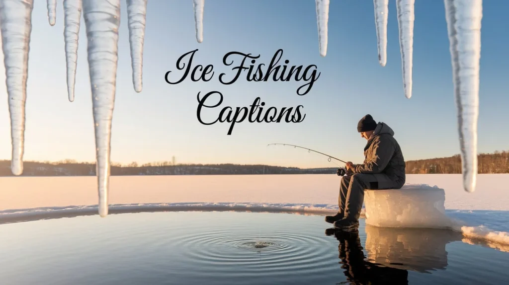 Ice Fishing Captions