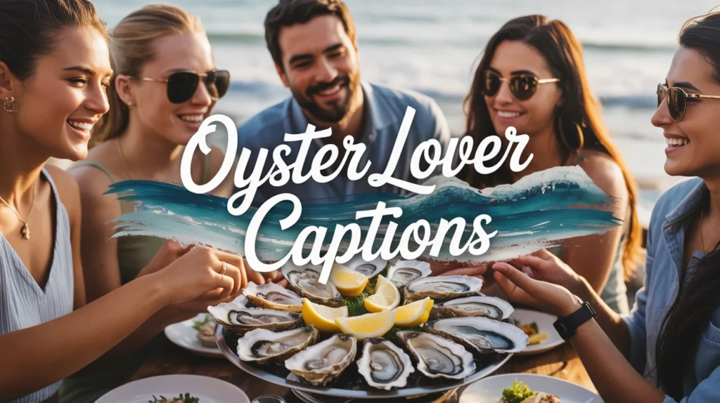 Oyster Lover Captions