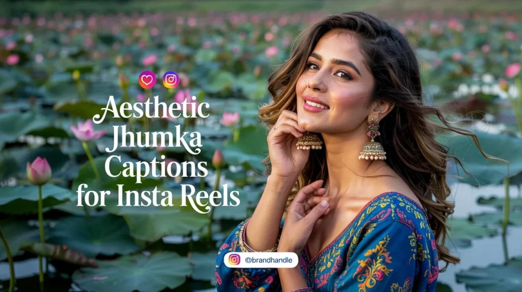 Aesthetic Jhumka Captions for Insta Reels