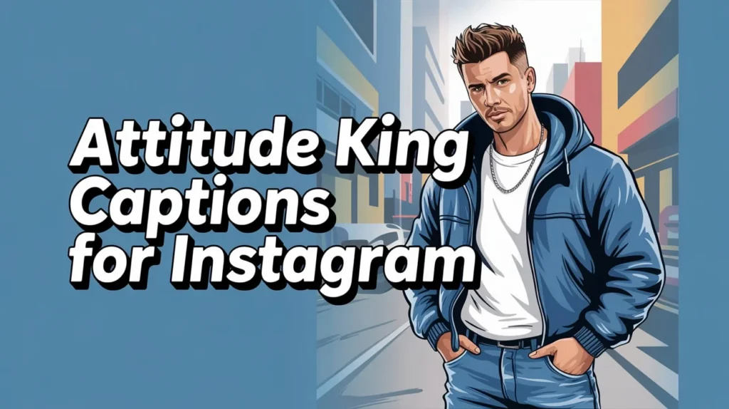 Attitude King Captions for Instagram
