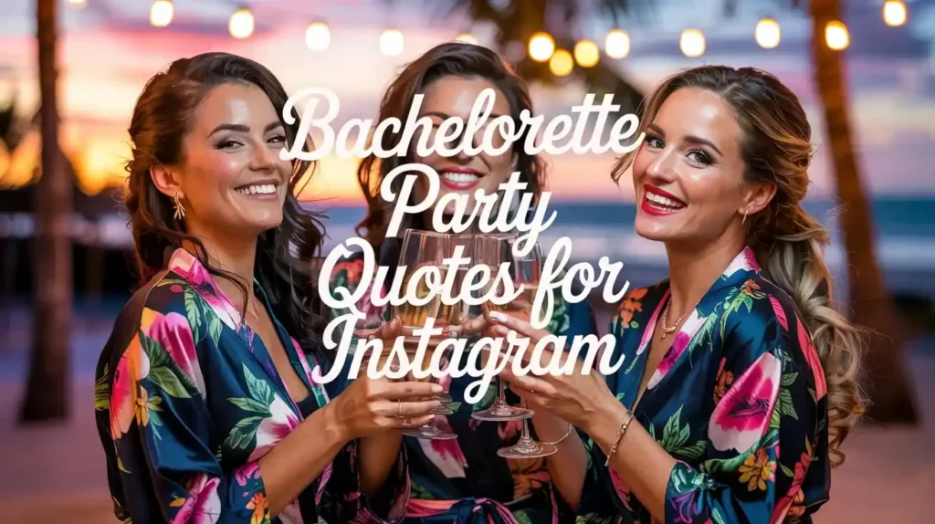 Bachelorette Party Quotes For Instagram