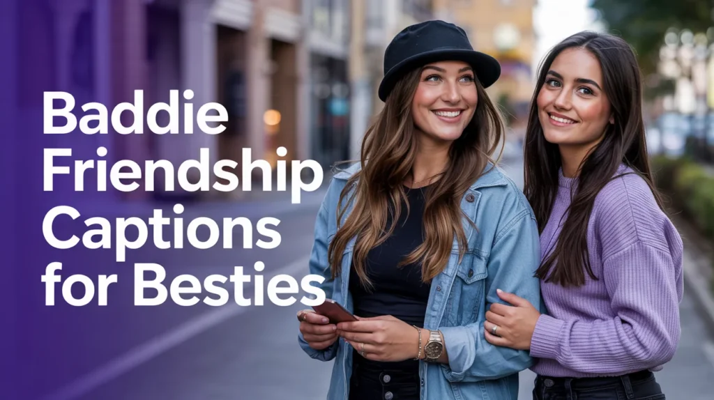 Baddie Friendship Captions For Besties