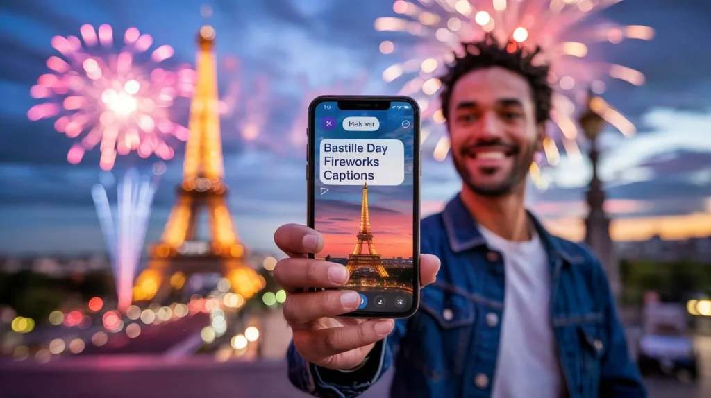 Bastille Day Fireworks Captions