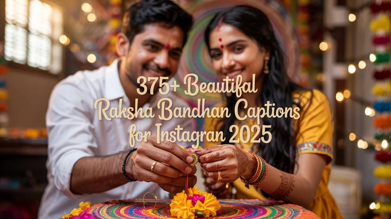 Beautiful Raksha Bandhan Captions for Instagram