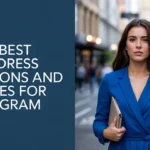 Blue Dress Captions And Quotes For Instagram