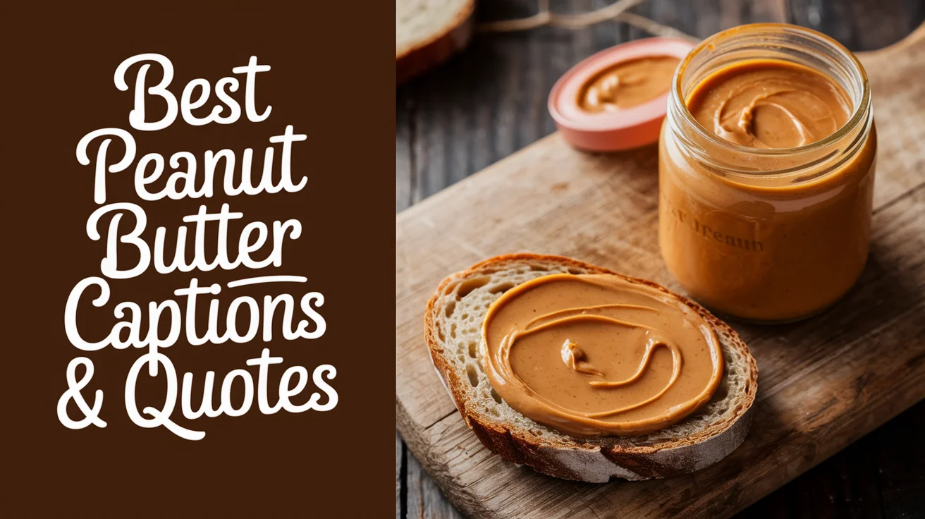 Best Peanut Butter Captions & Quotes