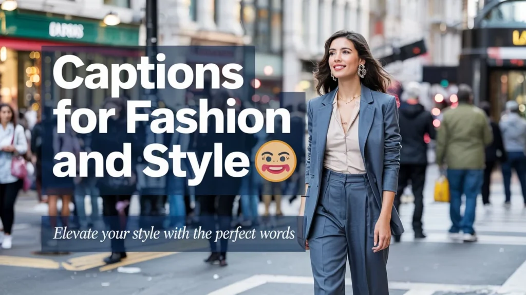 Captions for Fashion and Style