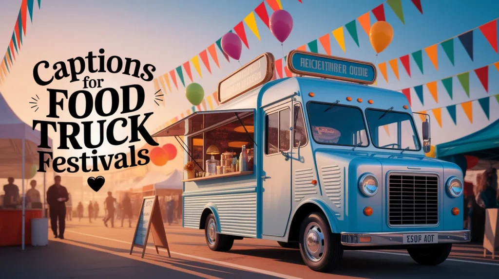 Captions For Food Truck Festivals