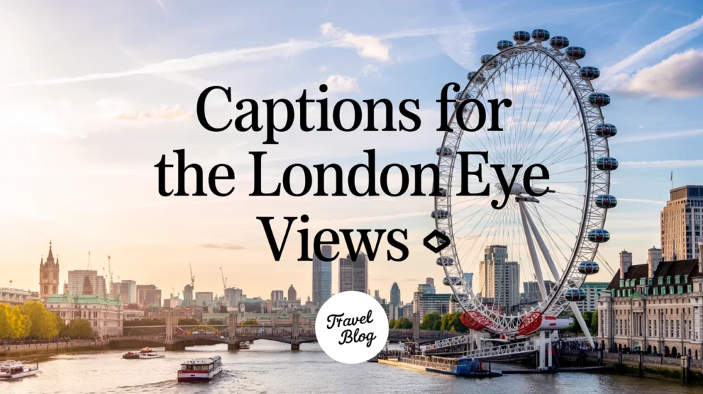 Captions for the London Eye Views