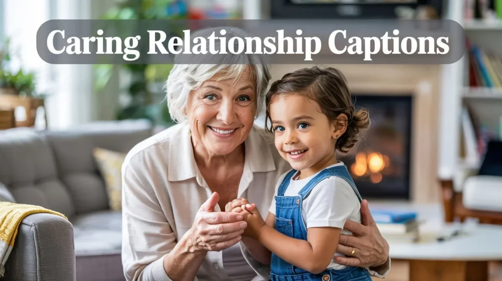Caring Relationship Captions