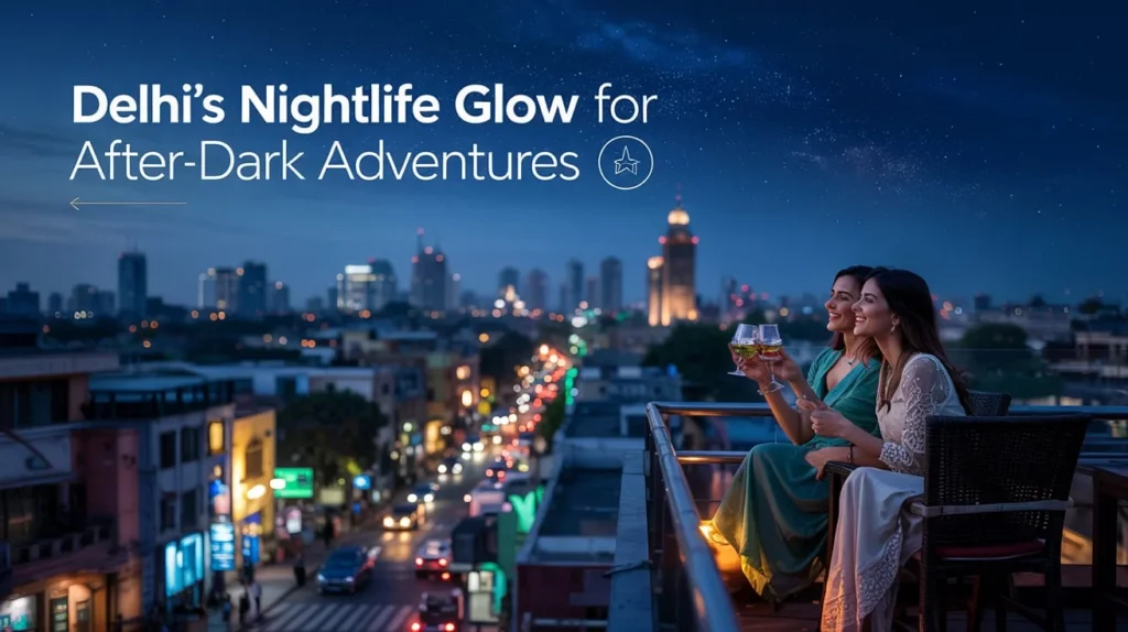Delhiās Nightlife Glow for After-Dark Adventures