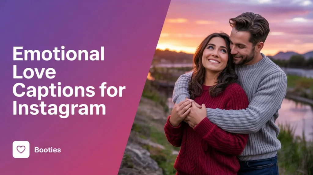 Emotional Love Captions for Instagram
