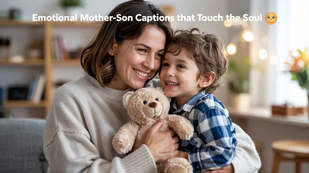Emotional Mother-Son Captions That Touch the Soul