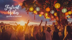Festival Vibes Quotes & Captions