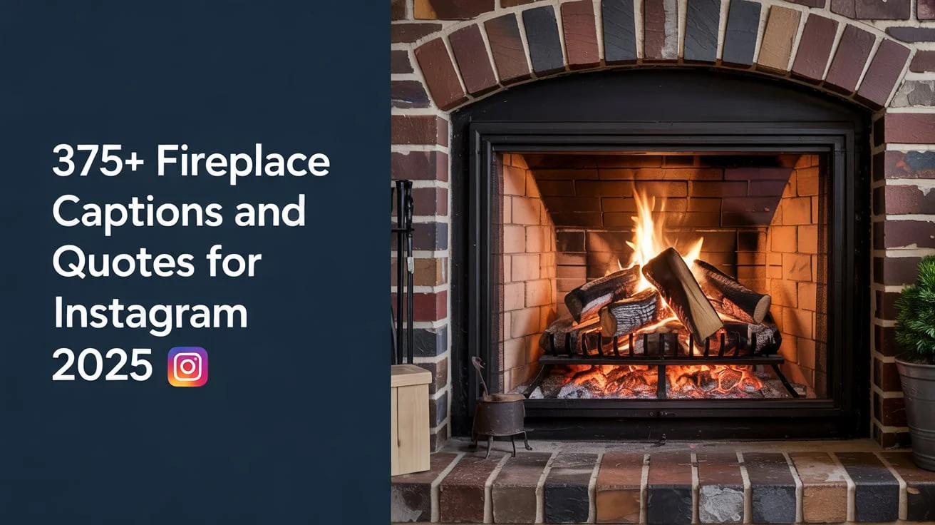 Fireplace Captions And Quotes For Instagram