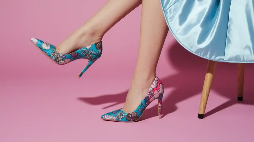 Fun and Playful High-Heel Captions