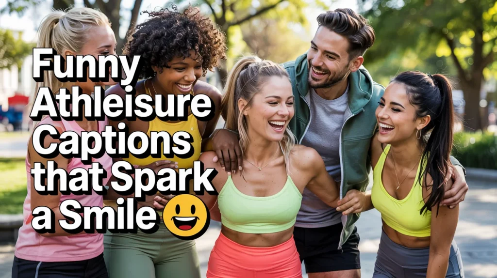 Funny Athleisure Captions That Spark a Smile