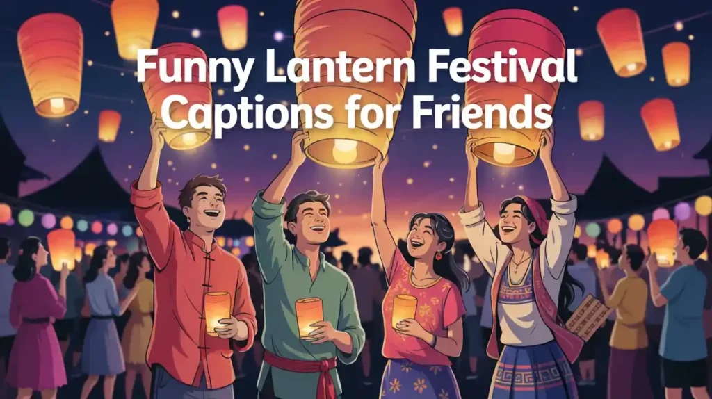 Funny Lantern Festival Captions For Friends
