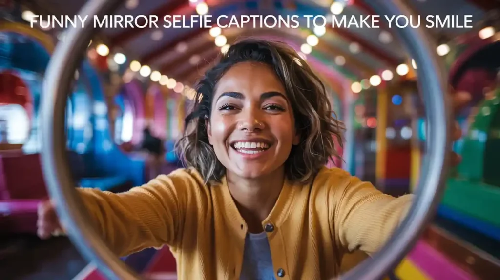 Funny Mirror Selfie Captions to Make You Smile