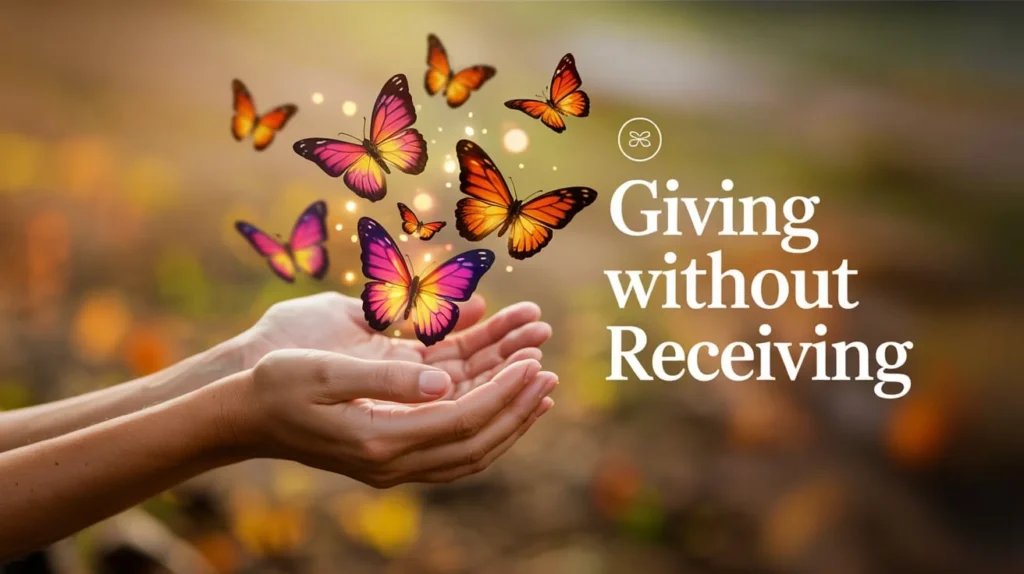 Giving Without Receiving
