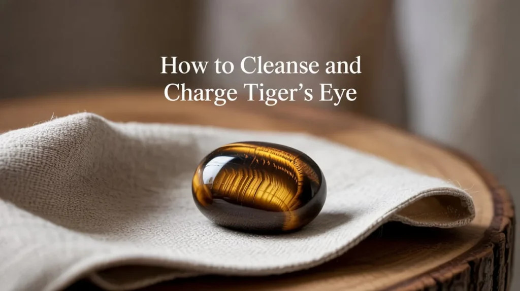 How to Cleanse and Charge Tiger’s Eye