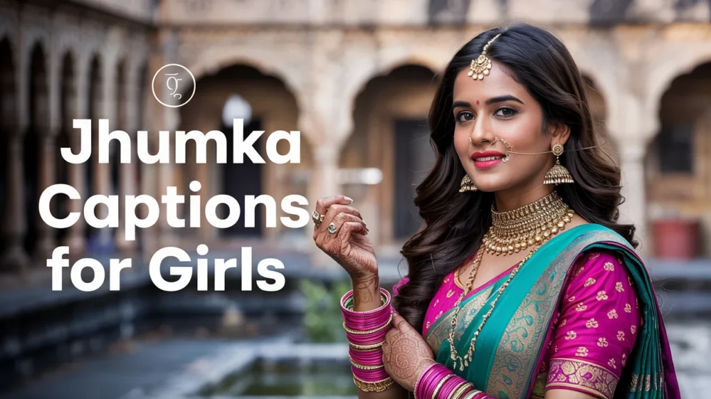 Jhumka Captions for Girls