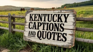 Kentucky Captions and Quotes