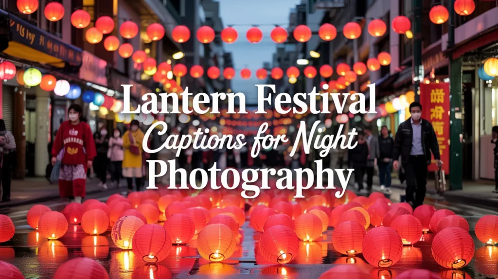Lantern Festival Captions For Night Photography