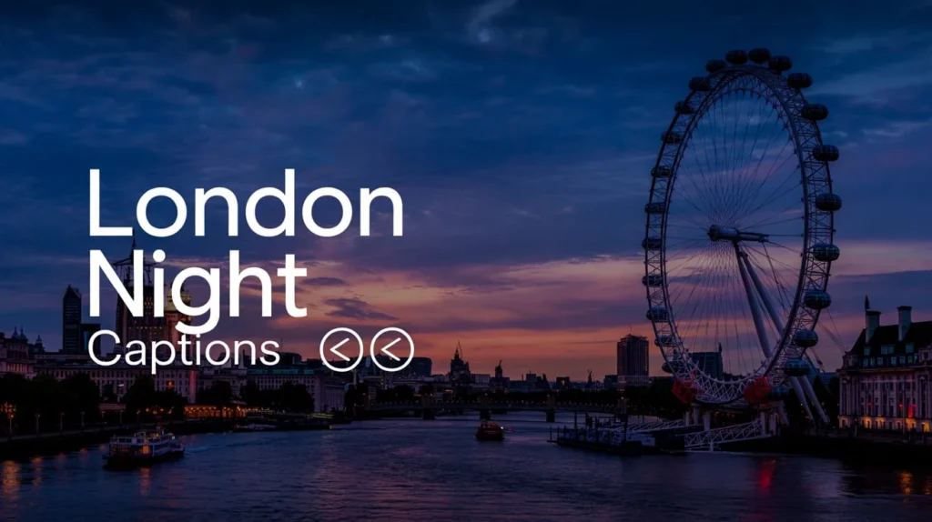 London Night Captions