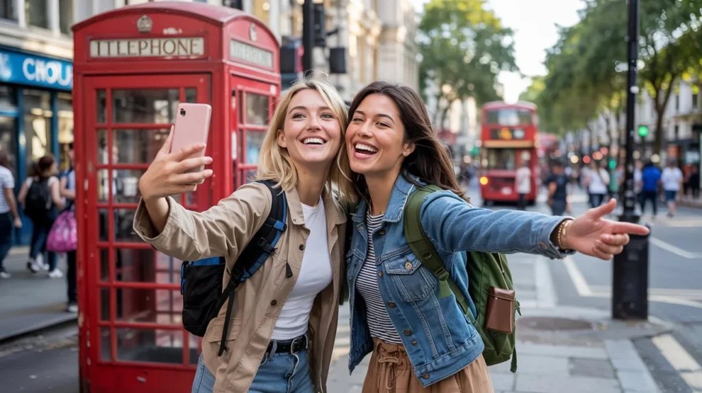 London Travel Buddy Captions