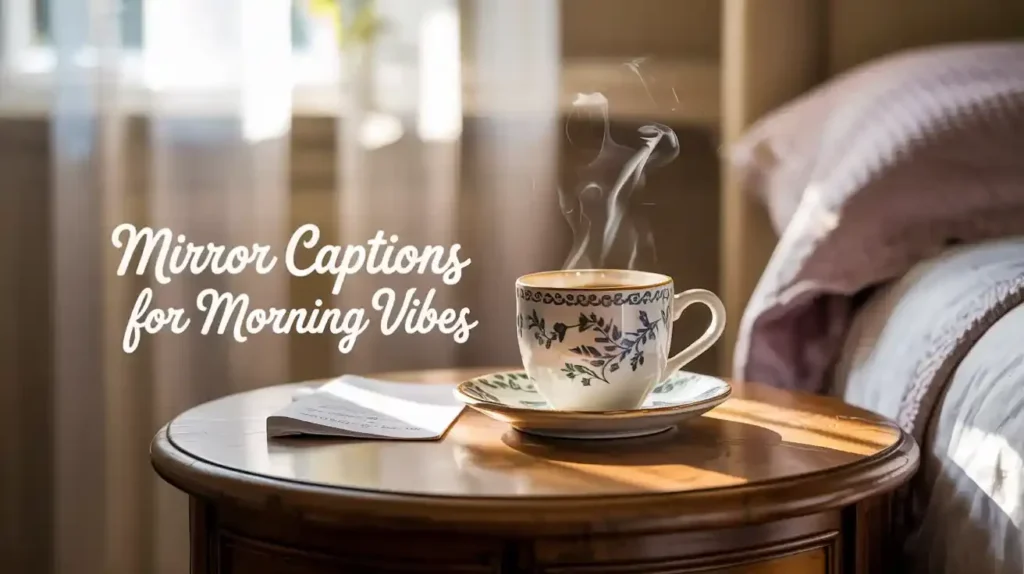 Mirror Captions for Morning Vibes