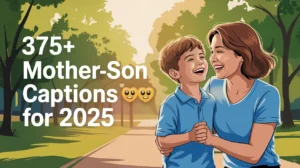 Mother-Son Captions