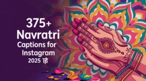 Navratri Captions for Instagram