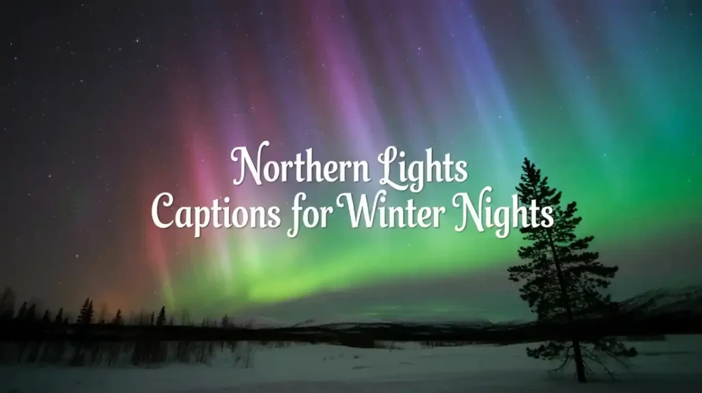 Northern Lights Captions For Winter Nights