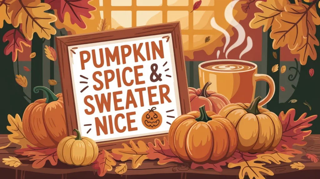 Pumpkin Spice & Sweater Nice