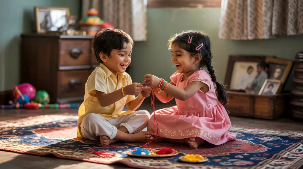 Raksha Bandhan Captions for Childhood Memories