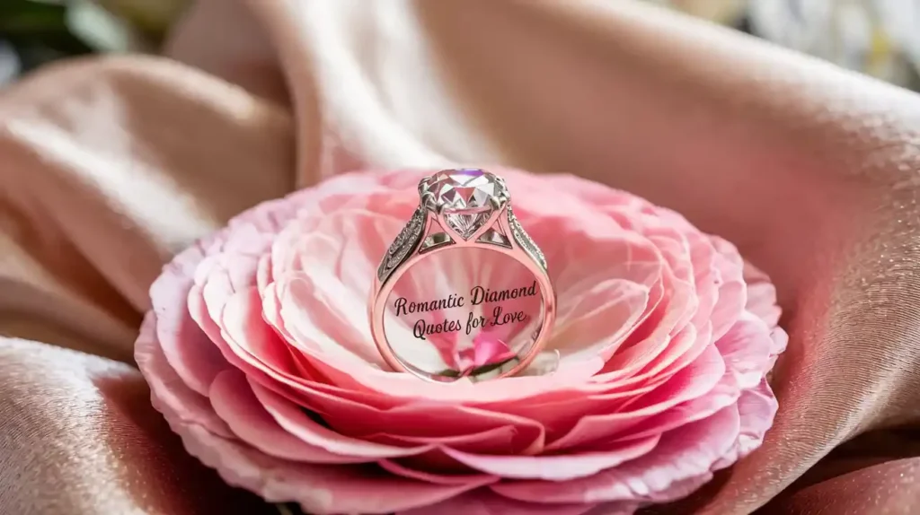 Romantic Diamond Quotes for Love