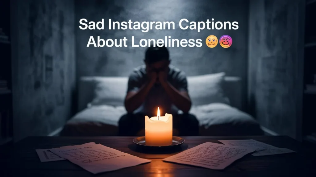 Sad Instagram Captions About Loneliness