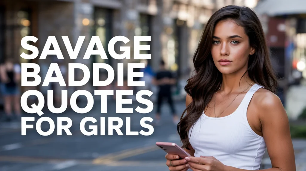 Savage Baddie Quotes For Girls