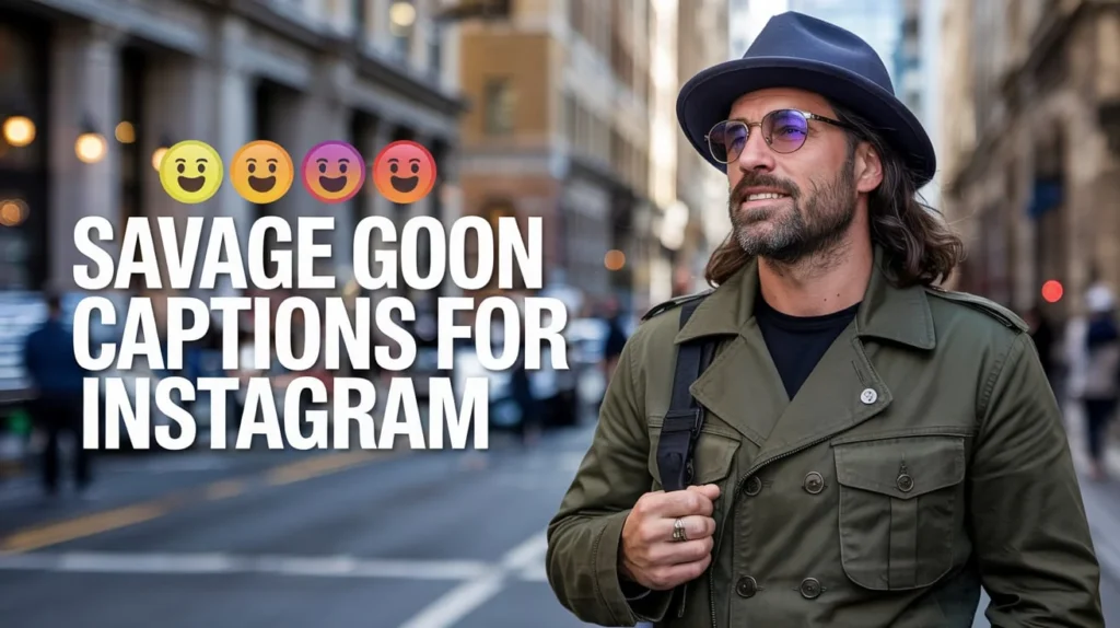 Savage Goon Captions for Instagram