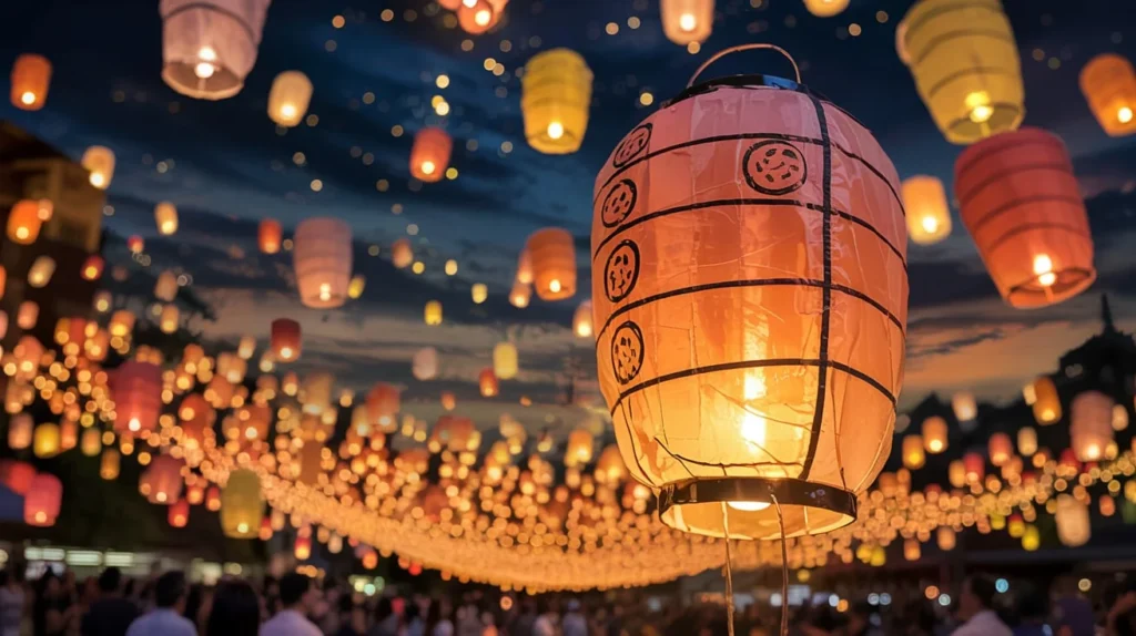Short Lantern Festival Captions